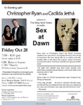 Christopher Ryan and Cacilda Jetha Lecture Poster