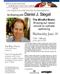 Daniel Siegel Lecture Poster